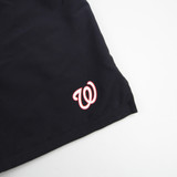 Washington Nationals Nike MLB Authentic Dri-Fit Practice Shorts Men's Used Black-SHOR-027244
