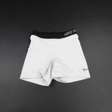 Nike Pro Compression Shorts Women's White Used S-SHOR-027306