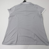 Air Force Falcons Nike Golf Dri-Fit Polo Women's Light Gray New 2XL-TOPS-126292
