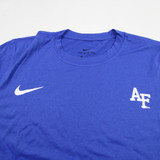Air Force Falcons Nike Dri-Fit Long Sleeve Shirt Men's Blue New S-TOPS-126225