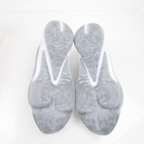 Nike Zoom Basketball Shoe Men's White/Gray New without Box 13-SHOE-015623