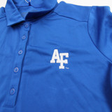 Air Force Falcons Nike Golf Polo Women's Blue Used-TOPS-126932