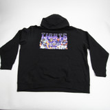 Minnesota Vikings Lane 7 Sweatshirt Men's Black Used 2XL-TOPS-126628