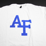 Air Force Falcons Gildan Short Sleeve Shirt Men's White New-TOPS-126835