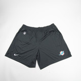 Miami Dolphins Nike NFL On Field Dri-Fit Practice Shorts Men's Dark Gray Used 3XL-SHOR-027608