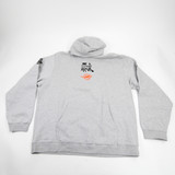 Miami Dolphins Nike Sweatshirt Men's Gray New 3XL-TOPS-127345