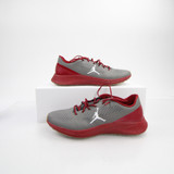 Oklahoma Sooners Air Jordan Cross Training Shoes Men's Gray/Maroon Used 12-SHOE-015687