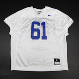 Nike Practice Jersey - Football Men's White/Blue Used-JRSY-007392