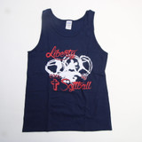 Liberty Flames Gildan Ultra Cotton Sleeveless Shirt Men's Navy Used S-TOPS-127944