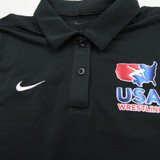 Team USA Nike Dri-Fit Polo Women's Black New M-TOPS-127811