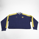 Notre Dame Fighting Irish Under Armour Sweatshirt Women's Navy/Gold New-TOPS-127818