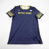 Notre Dame Fighting Irish Under Armour Practice Jersey - Volleyball Women's Navy/Gold M-JRSY-007418