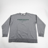Oregon Ducks Nike Sweatshirt Men's Gray Used XL-TOPS-127846