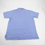 Peter Millar Polo Men's Blue/White Used L-TOPS-128047