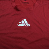 adidas Short Sleeve Shirt Men's Red Used L-TOPS-128069