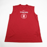 Stanford Cardinal Nike Dri-Fit Sleeveless Shirt Men's Red Used M-TOPS-128198