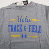 UCLA Bruins Under Armour HeatGear Short Sleeve Shirt Youth Gray New M-TOPS-128536