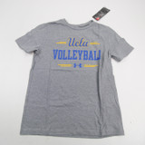 UCLA Bruins Under Armour HeatGear Short Sleeve Shirt Youth Gray New L-TOPS-128551