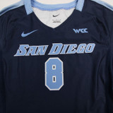 San Diego Toreros Nike Game Jersey - Soccer Women's Navy/Blue Used-JRSY-007455