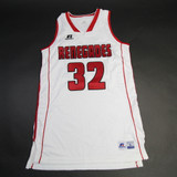 Bakersfield College Renegades Russell Athletic Game Jersey - Basketball White/Red-JRSY-007490