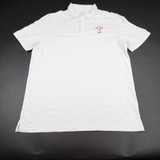 Texas Rangers Vineyard Vines Polo Men's White Used L-TOPS-128048