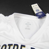 Notre Dame Fighting Irish Under Armour Short Sleeve Shirt Men's White New S-TOPS-128263