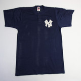New York Yankees Don Alleson Practice Jersey - Baseball Youth Navy Used-JRSY-007533