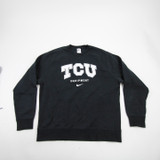 TCU Horned Frogs Nike Sweatshirt Men's Black Used L-TOPS-128657