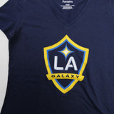 LA Galaxy Fanatics Short Sleeve Shirt Women's Navy Used-TOPS-128850