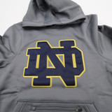 Notre Dame Fighting Irish Under Armour Sweatshirt Men's Dark Gray New XS-TOPS-127793