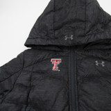 Texas Tech Red Raiders Under Armour Winter Jacket Women's Black Used M-TOPS-127803
