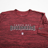Tampa Bay Buccaneers Nike NFL On Field Dri-Fit Short Sleeve Shirt Men's Used Red/Heather 2XL-TOPS-129097