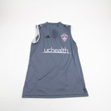 Colorado Rapids adidas Sleeveless Shirt Men's Gray Used-TOPS-129312