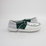 Michigan State Spartans Hey Dude Casual Shoes Men's White/Green Used 13-SHOE-014907