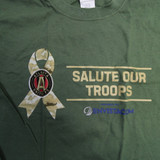 Atlanta United FC Gildan Short Sleeve Shirt Youth Green New S-TOPS-129927