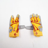 USC Trojans Nike Gloves - Batting Men's Yellow/Maroon New 2XL-EQPT-004634
