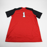 Utah Utes Under Armour Practice Jersey - Baseball Men's Red/Black Used L-JRSY-007576