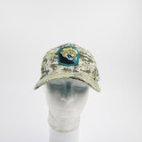 Jacksonville Jaguars New Era 39thirty Fitted Hat Men's Camouflage Used LG/XL-HATS-012196