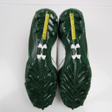 Under Armour Nitro Football Cleat Men's White/Green Used-CLEA-011411