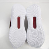 Under Armour Basketball Shoe Men's White/Burgundy New without Box 14-SHOE-016053