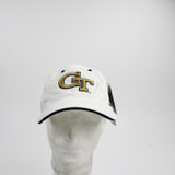 Georgia Tech Yellow Jackets Russell Athletic Adjustable Hat Men's White Used OSFM-HATS-012254