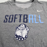 Georgetown Hoyas Nike Nike Tee Short Sleeve Shirt Women's Gray Used XL-TOPS-130504