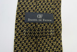 Daniel de Fasson Necktie Men's Black/Gold Used OSFA-ACCS-005916