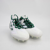 adidas Football Cleat Men's White/Green Used-CLEA-011506