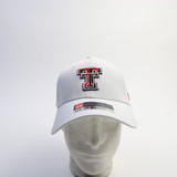 Texas Tech Red Raiders Under Armour Fitted Hat Men's White Used-HATS-012372