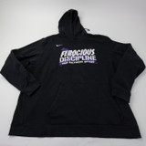 Baltimore Ravens Nike Sweatshirt Men's Black Used 3XL-TOPS-130862