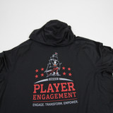 Tampa Bay Buccaneers Lululemon Long Sleeve Shirt Men's Black Used 2XL-TOPS-130690