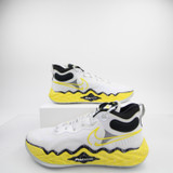 Nike Air Zoom Basketball Shoe Men's White/Yellow New without Box 20-SHOE-016106