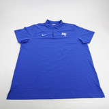 Air Force Falcons Nike Dri-Fit Polo Men's Blue Used 2XL-TOPS-131293