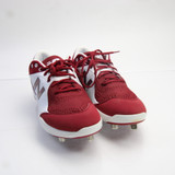New Balance Baseball Cleat Men's Crimson/White Used 15-CLEA-011663